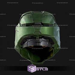 Cosplay STL Files Master Chief Mark 6 Helmet