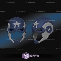 Cosplay STL Files US Agent Helmet Variant