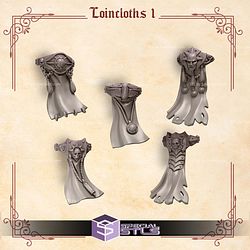 Crimson Lords Pack Campaign STL Miniatures