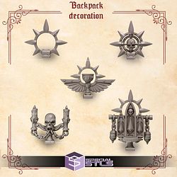 Crimson Lords Pack Campaign STL Miniatures