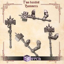 Crimson Lords Pack Campaign STL Miniatures