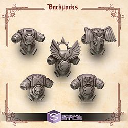 Crimson Lords Pack Campaign STL Miniatures