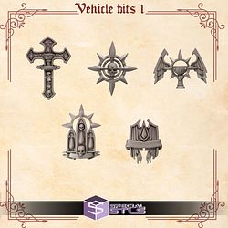 Crimson Lords Pack Campaign STL Miniatures