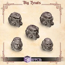 Crimson Lords Pack Campaign STL Miniatures