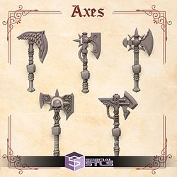 Crimson Lords Pack Campaign STL Miniatures