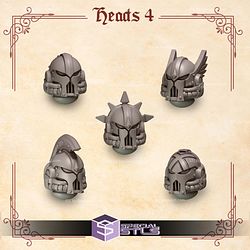 Crimson Lords Pack Campaign STL Miniatures