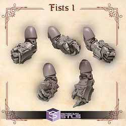 Crimson Lords Pack Campaign STL Miniatures