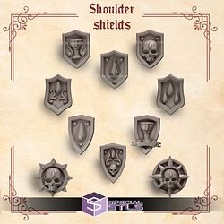Crimson Lords Pack Campaign STL Miniatures