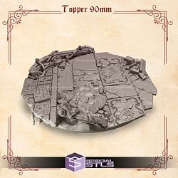 Crimson Lords Pack Campaign STL Miniatures