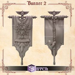 Crimson Lords Pack Campaign STL Miniatures