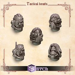 Crimson Lords Pack Campaign STL Miniatures