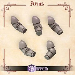 Crimson Lords Pack Campaign STL Miniatures