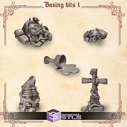 Crimson Lords Pack Campaign STL Miniatures