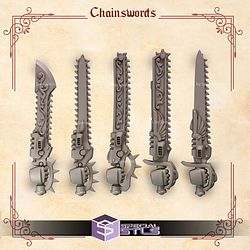 Crimson Lords Pack Campaign STL Miniatures