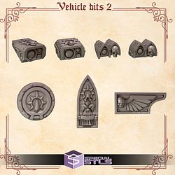 Crimson Lords Pack Campaign STL Miniatures