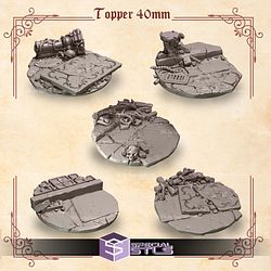 Crimson Lords Pack Campaign STL Miniatures