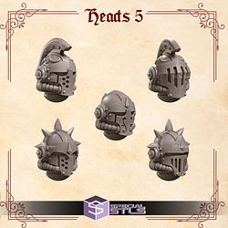 Crimson Lords Pack Campaign STL Miniatures