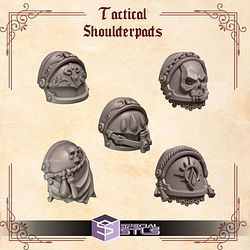 Crimson Lords Pack Campaign STL Miniatures