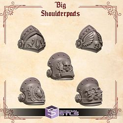 Crimson Lords Pack Campaign STL Miniatures