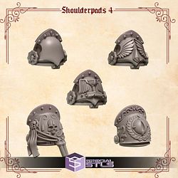 Crimson Lords Pack Campaign STL Miniatures