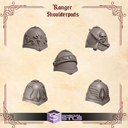 Crimson Lords Pack Campaign STL Miniatures