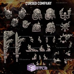 Cursed Company Bits GreyTide Studio Miniatures