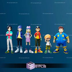 Digimon Frontier Character 3D Printer Files