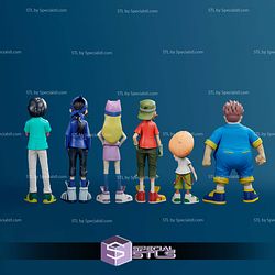 Digimon Frontier Character 3D Printer Files