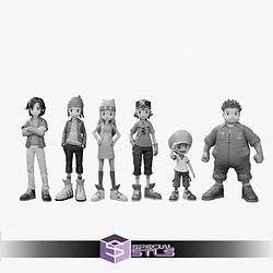 Digimon Frontier Character 3D Printer Files