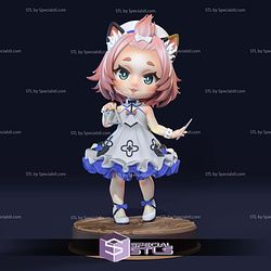 Diona Chibi Genshin Impact 3D Printer Files