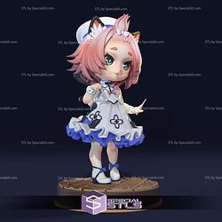 Diona Chibi Genshin Impact 3D Printer Files