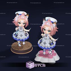 Diona Chibi Genshin Impact 3D Printer Files