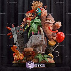Donkey kong Country Returns 3D Printer Files
