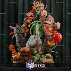 Donkey kong Country Returns 3D Printer Files