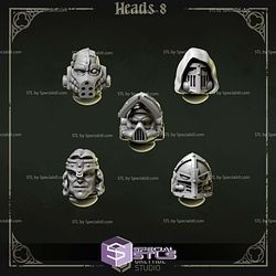 Eternal Pilgrim Pack Campaign STL Miniatures