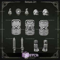 Eternal Pilgrim Pack Campaign STL Miniatures