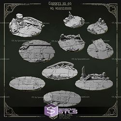 Eternal Pilgrim Pack Campaign STL Miniatures