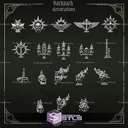 Eternal Pilgrim Pack Campaign STL Miniatures