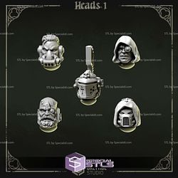 Eternal Pilgrim Pack Campaign STL Miniatures