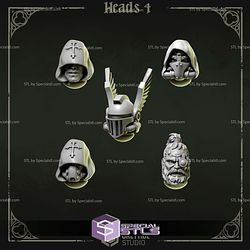 Eternal Pilgrim Pack Campaign STL Miniatures
