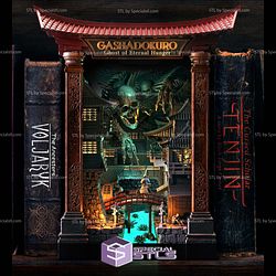 Gashadokuro Book Nook 3D Printer Files