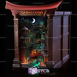 Gashadokuro Book Nook 3D Printer Files
