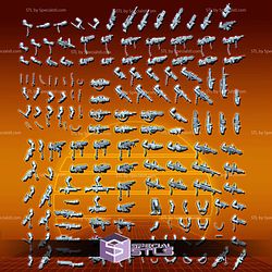 Gigantic Builder Prisoners and Criminals STL Miniatures