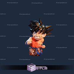Goku Kid Kill Bust 3D Printer Files
