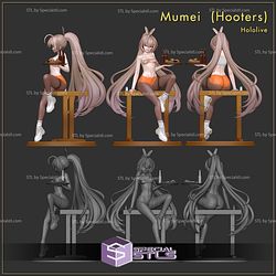 Hooters Mumei Hololive 3D Printer Files