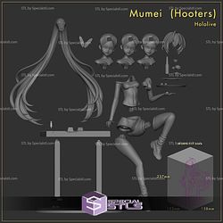 Hooters Mumei Hololive 3D Printer Files