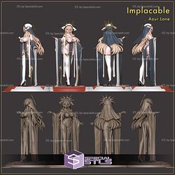 Implacable V2 Azur Lane 3D Printer Files