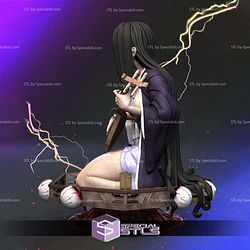Infinity Castle Nakime Demon Slayer 3D Printer Files
