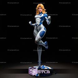 Invisible Woman Marvel Rivals Standalone 3D Printer Files