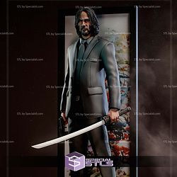 John Wick and Katana 3D Printer Files